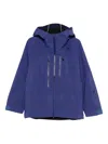 Goldwin Zip-up Waterproof Ski Jacket In Blue