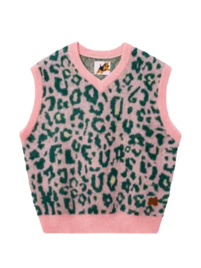 Golf Le Fleur Fleur Camo Sleeveless Sweater In Multi
