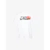 Golf Le Fleur Mens  Flower-print Short-sleeves Cotton-jersey T-shirt