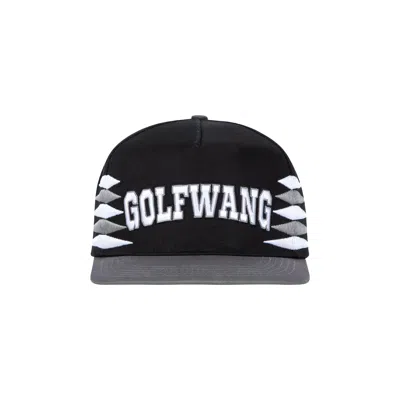 Pre-owned Golf Wang Academy 5 Panel Hat 'black' | Men's Size Onesize