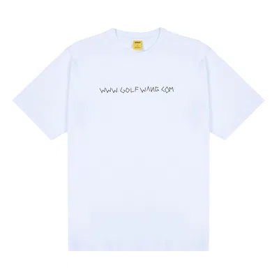 Pre-owned Golf Wang Boxcutter Url Tee 'white' | Men's Size L