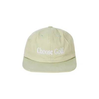 Pre-owned Golf Wang Choose Golf 6 Panel 'seafoam Green'