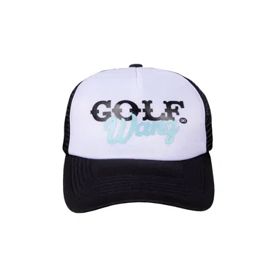 Pre-owned Golf Wang Motorcross Trucker Hat 'black'