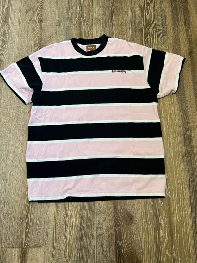 Pre-owned Golf Wang Old English Striped Tee