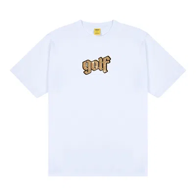 Pre-owned Golf Wang Olde Flooded Tee 'white' | Men's Size L