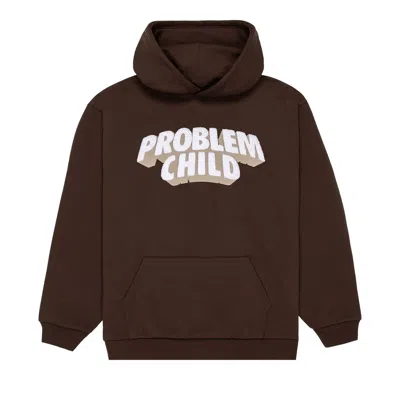 Pre-owned Golf Wang Problem Child Hoodie 'brown' | Men's Size M
