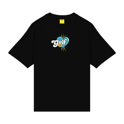Pre-owned Golf Wang Romeo Glitter Tee 'black'
