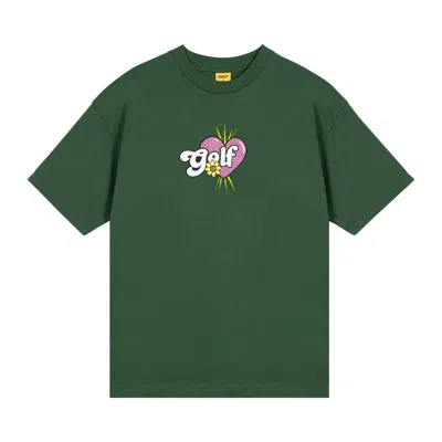 Pre-owned Golf Wang Romeo Glitter Tee 'green'