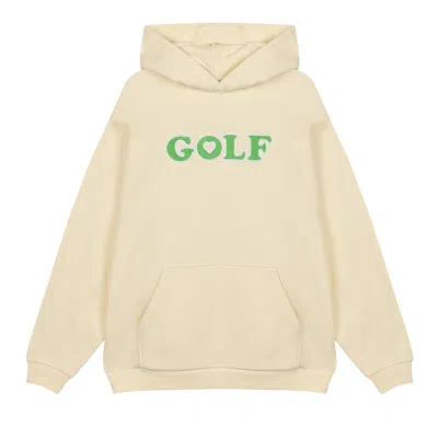 Pre-owned Golf Wang The Feeling Hoodie 'cream/green'