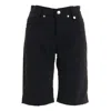 Golfino Women's The Sofia Long Bermuda Short In Navy In Black