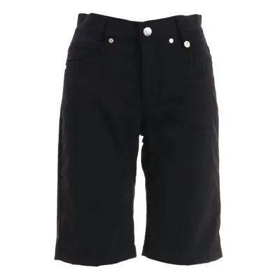 Golfino Women's The Sofia Long Bermuda Short In Navy In Black