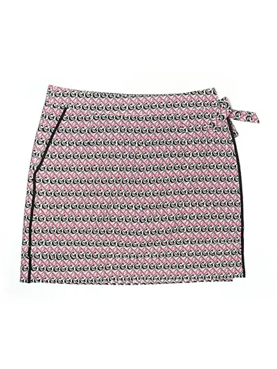 Pre-owned Golftini Active Skort In Pink