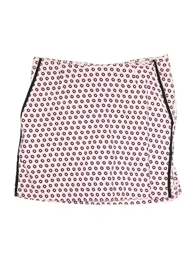 Pre-owned Golftini Active Skort In Pink