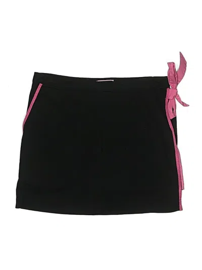 Pre-owned Golftini Casual Skirt In Black
