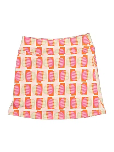 Pre-owned Golftini Skort In Orange