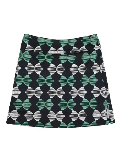 Golftini Whirlwind Skirt In Blue