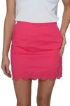 Golftini Worldly Skort In Pink In Pink