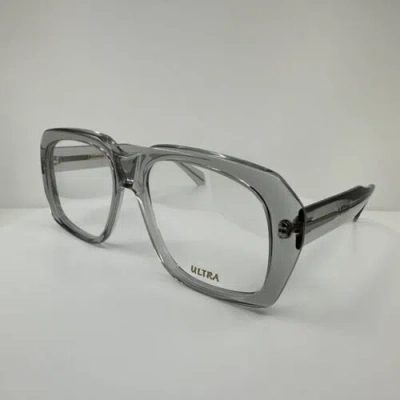 Pre-owned Goliath Ii Eyeglasses Ultra  2 C. Translucent Grey 62-20mm Holland In Clear Demo Lenses