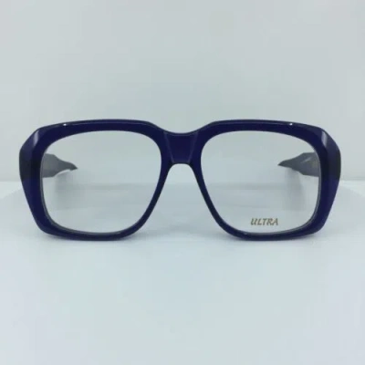 Pre-owned Goliath Ii Eyeglasses Ultra  2 C. Navy Blue 62-20-150mm Holland In Clear Demo Lenses