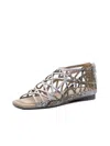 GOLO LAZY SANDAL IN NATURAL SNAKE PRINT