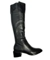 Golo Sleek Over-the-knee Boot In Noir Vintage Calf In Multi