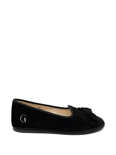 Gondolina Bigontina Tassel-detail Fringed Loafers In Black
