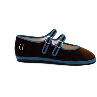 Gondolina Shoes Pugni Double Strap Mary Jane Flats In Multi