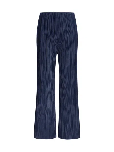 Gongdid Design Corduroy Palazzo Pants In Navy