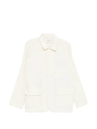 Gongdid Design Flap-pocket Jacket In Neutral