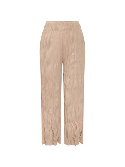 Gongdid Design Gd173 Wavy Trousers In Animal Print