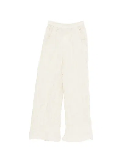 Gongdid Design Pleated Trousers In Neutral