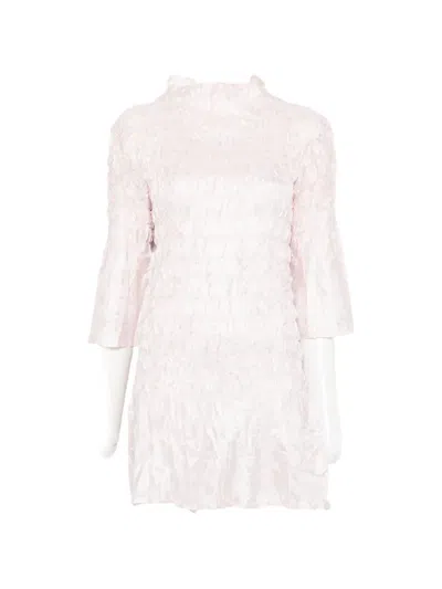 Gongdid Design Ruffled Dress In Pink