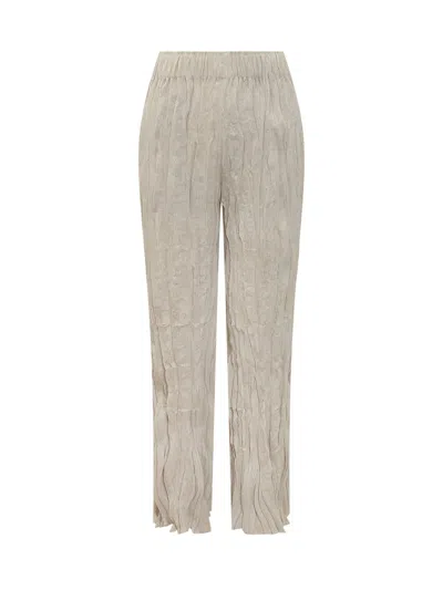 Gongdid Design Straight-leg Trousers With Enhanced Comfort In Neutral