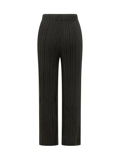 Gongdid Design Straight-leg Trousers With Pocket Detail In Black