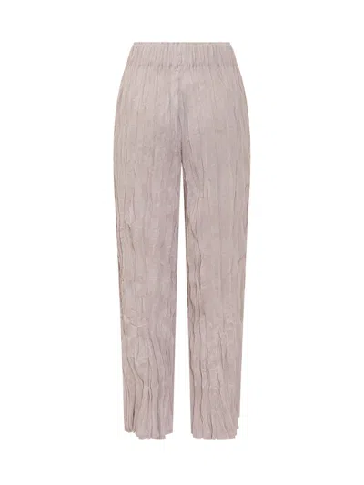 Gongdid Design Stylish Straight Leg Trousers In Pink