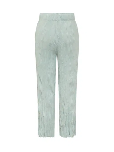 Gongdid Design Trendy Straight Leg Trousers In Mint