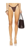 Gonza Ruched Bottom In Marron