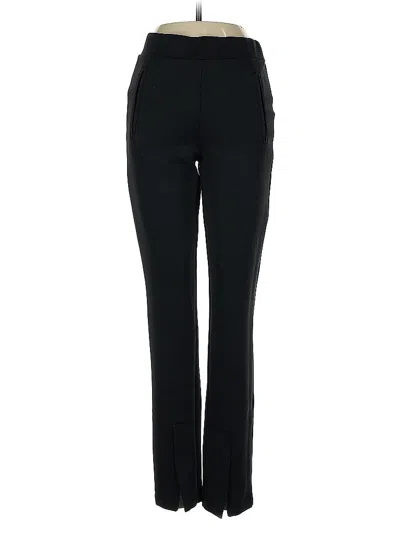 Pre-owned Good American Active Pants In Black