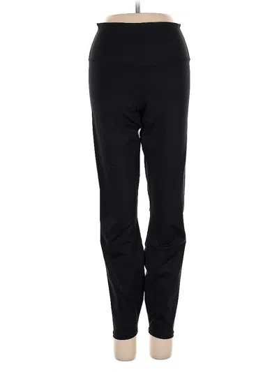 Pre-owned Good American Active Pants In Black