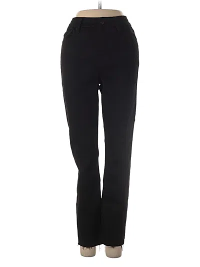 Pre-owned Good American Active Pants In Black