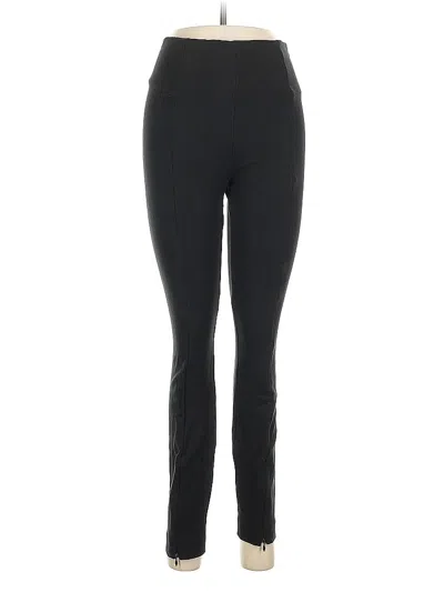 Pre-owned Good American Active Pants In Black