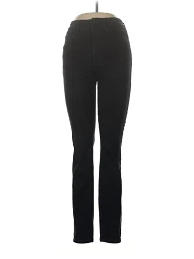 Pre-owned Good American Active Pants In Black