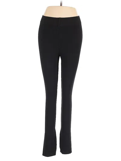Pre-owned Good American Active Pants In Black