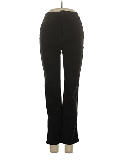 Pre-owned Good American Active Pants In Black