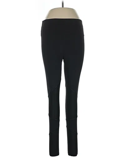 Pre-owned Good American Active Pants In Black