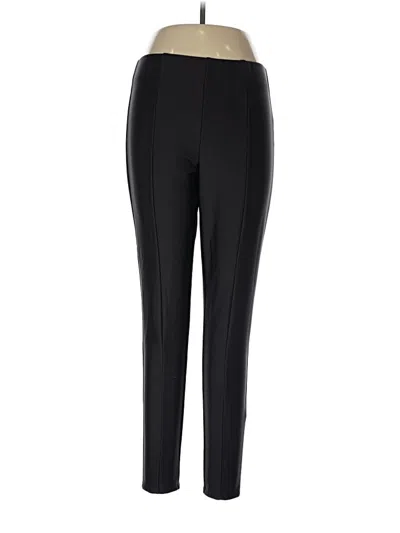 Pre-owned Good American Active Pants In Black