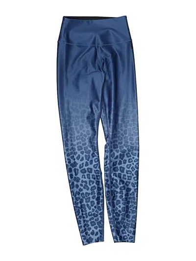 Pre-owned Good American Active Pants In Blue
