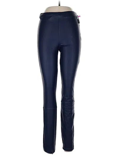 Pre-owned Good American Active Pants In Blue