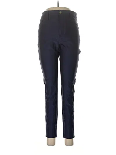 Pre-owned Good American Active Pants In Blue