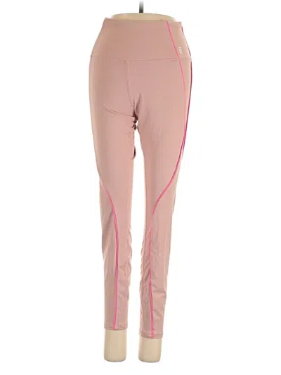 Pre-owned Good American Active Pants In Pink
